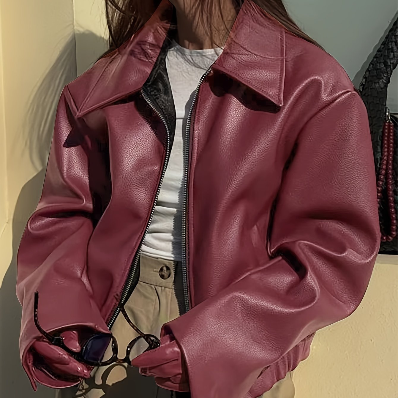 Sophia's Motorcycle Jacket