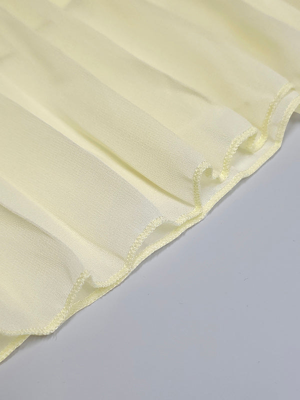 Selene Gauze Evening Gown