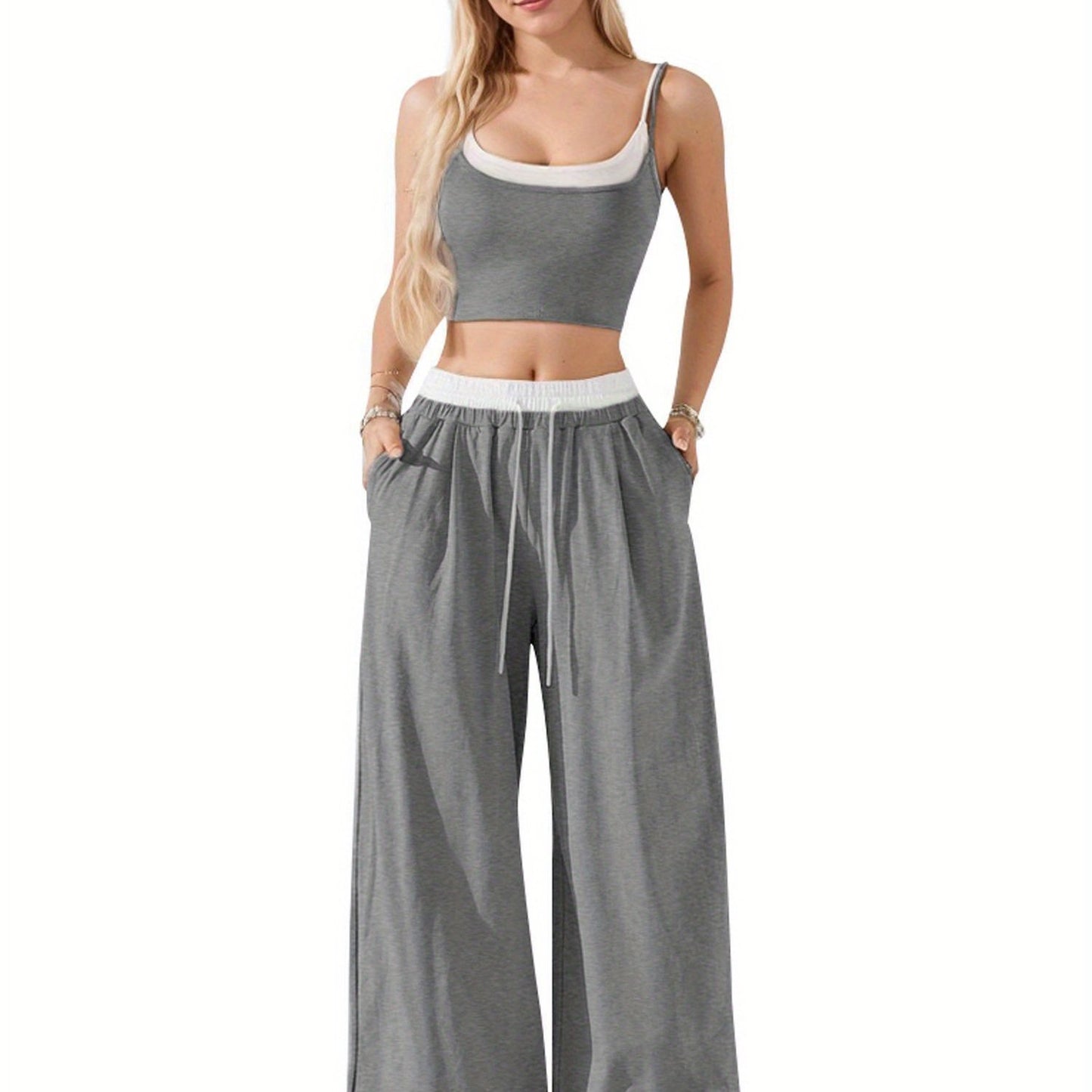 Tank Top & Sweatpants Set