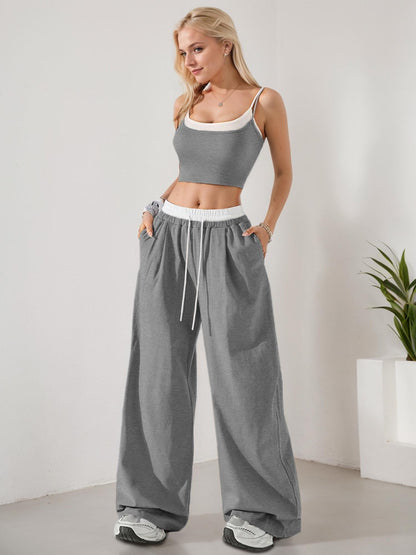 Tank Top & Sweatpants Set