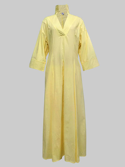 Vivienne Pleated Shirt Dress