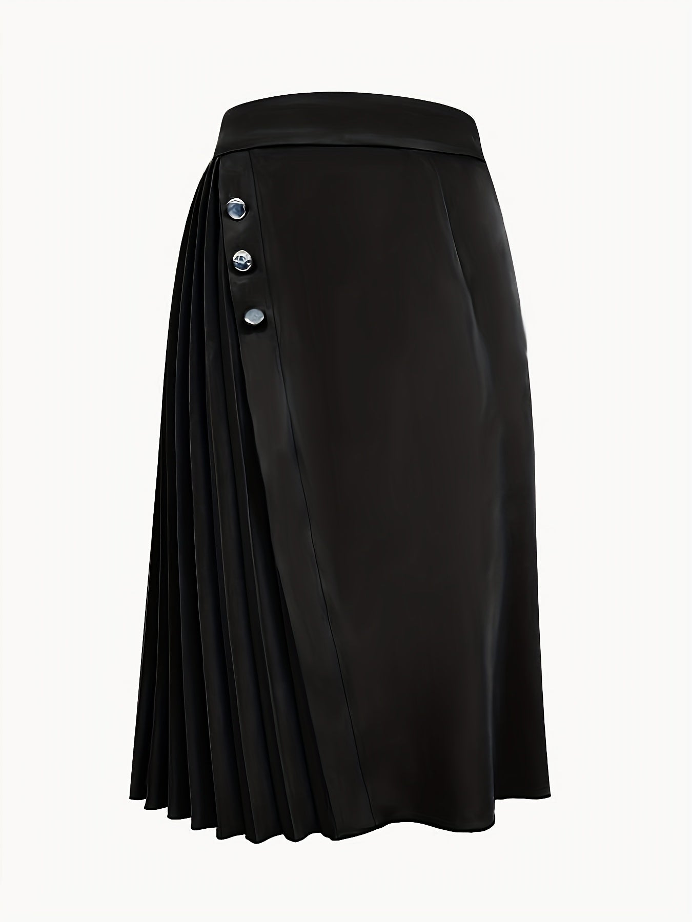 Pleated Midi Skirt
