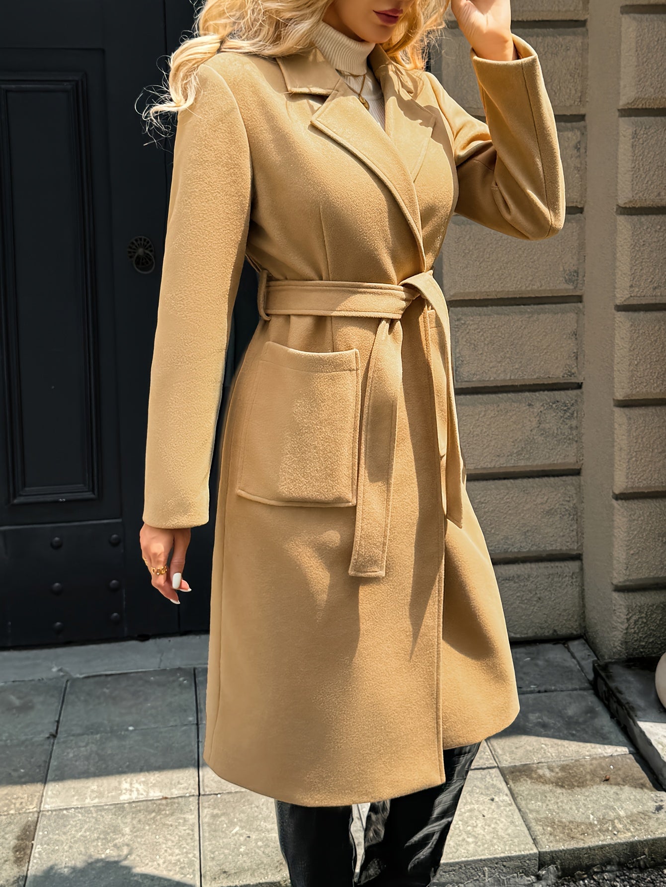 Belted Long Coat
