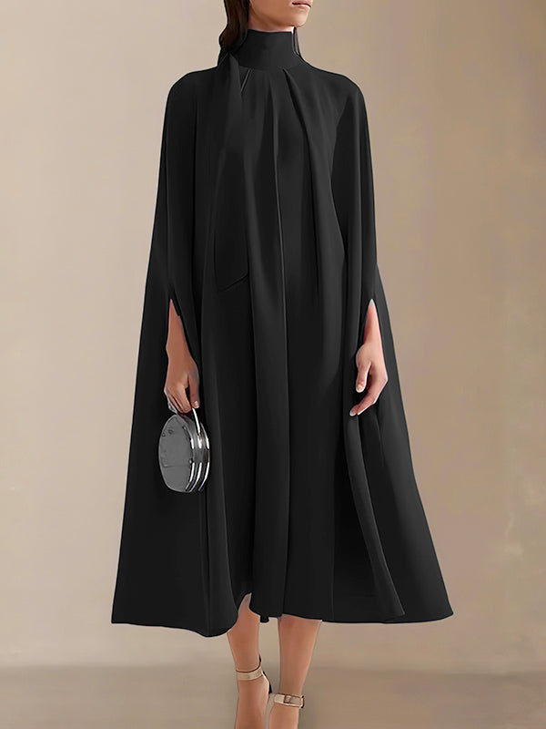 Alina High-Neck Midi Dress