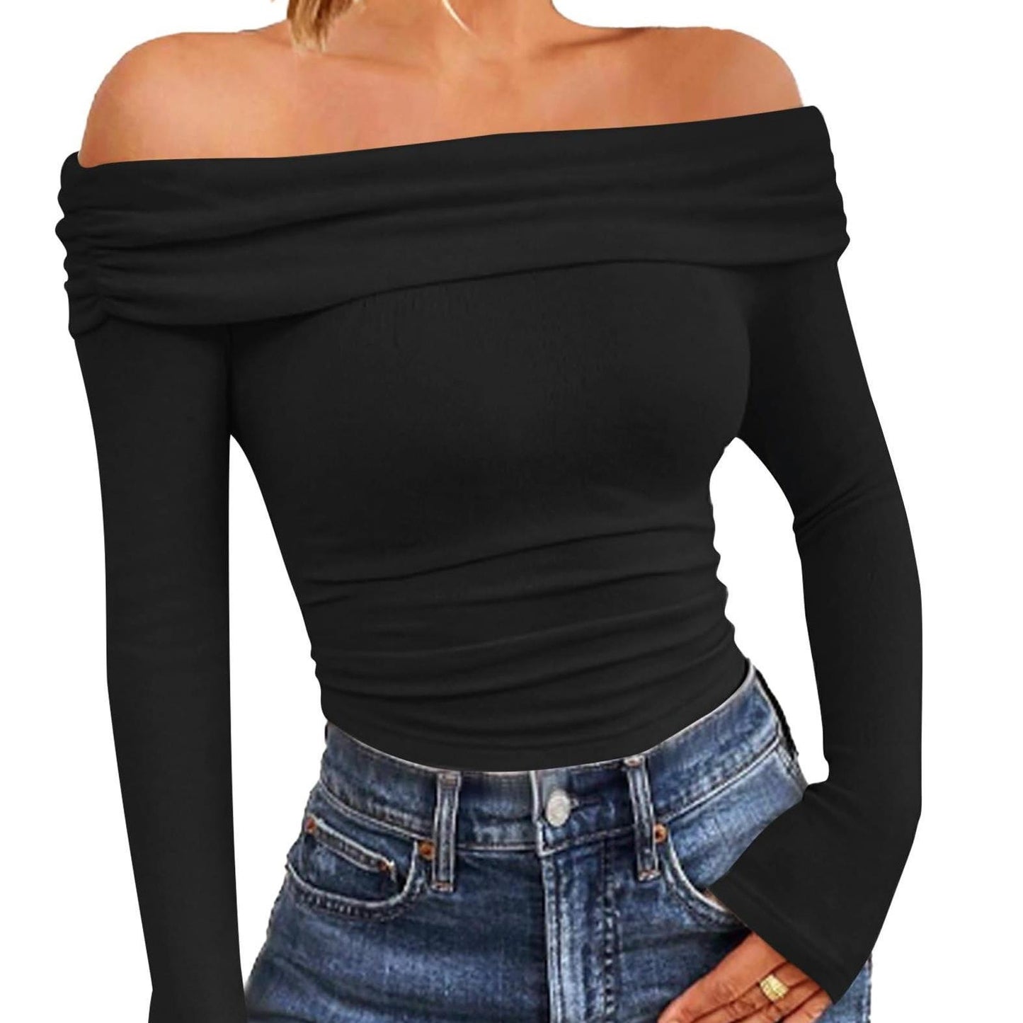 The Santa Monica Apparel™ | Strapless Off-Shoulder Top
