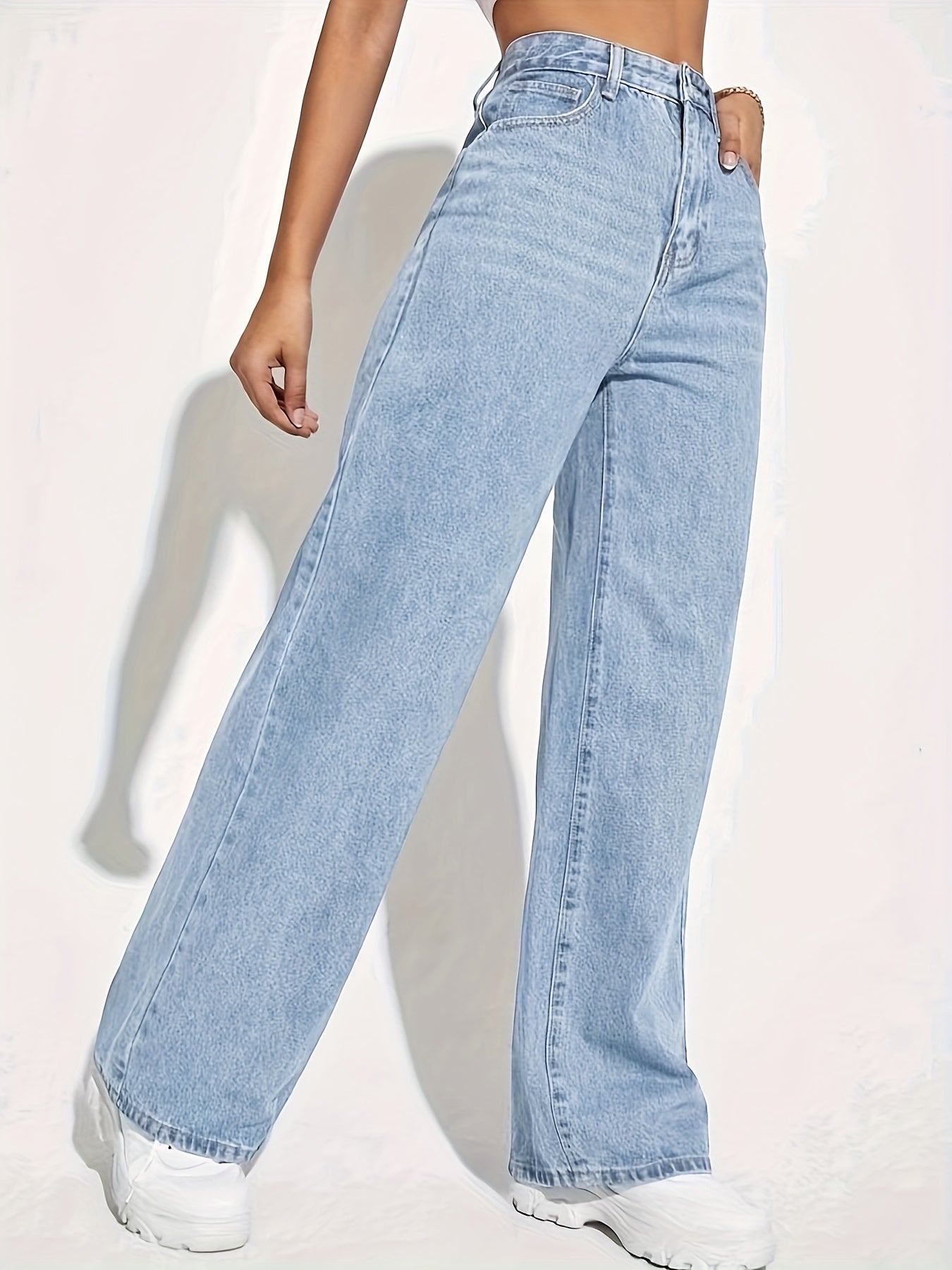 Slim-Fit Straight Jeans