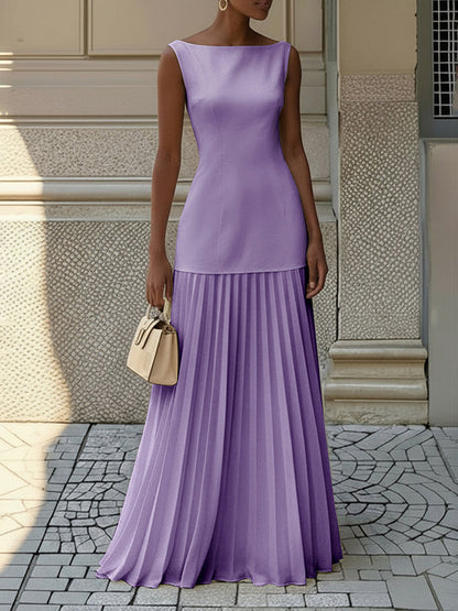 Selene Gauze Evening Gown