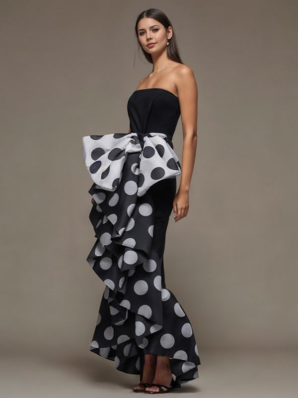 Vivienne Polka-Dot Gown