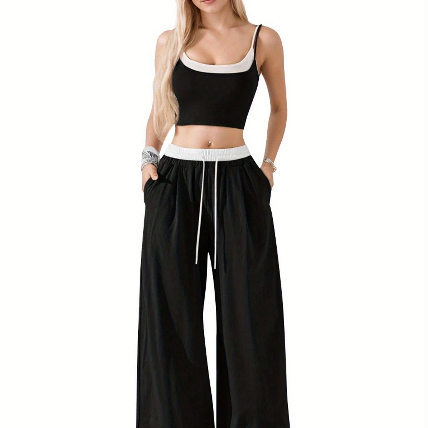 Tank Top & Sweatpants Set