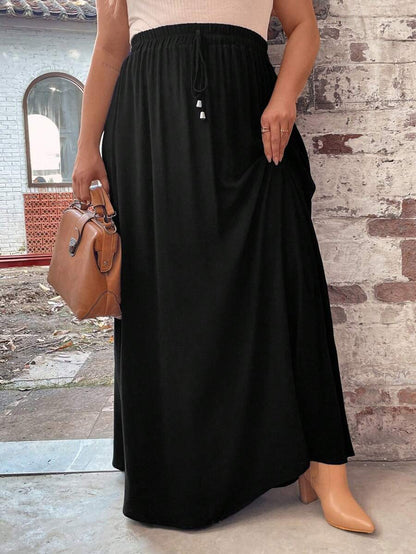 Midnight Drape Skirt