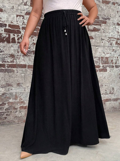 Midnight Drape Skirt