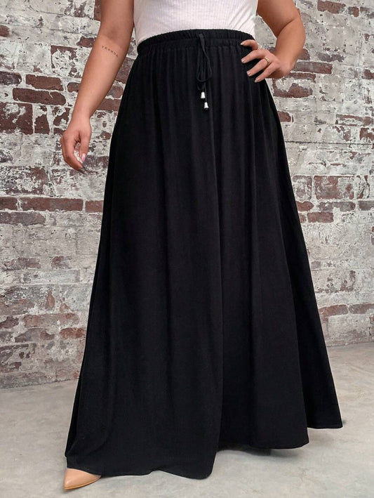 Midnight Drape Skirt