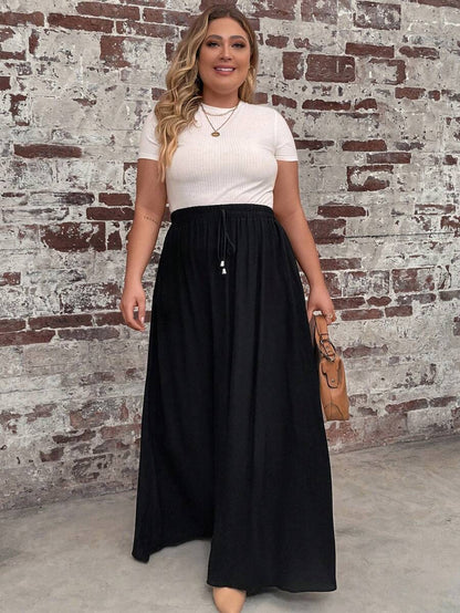 Midnight Drape Skirt