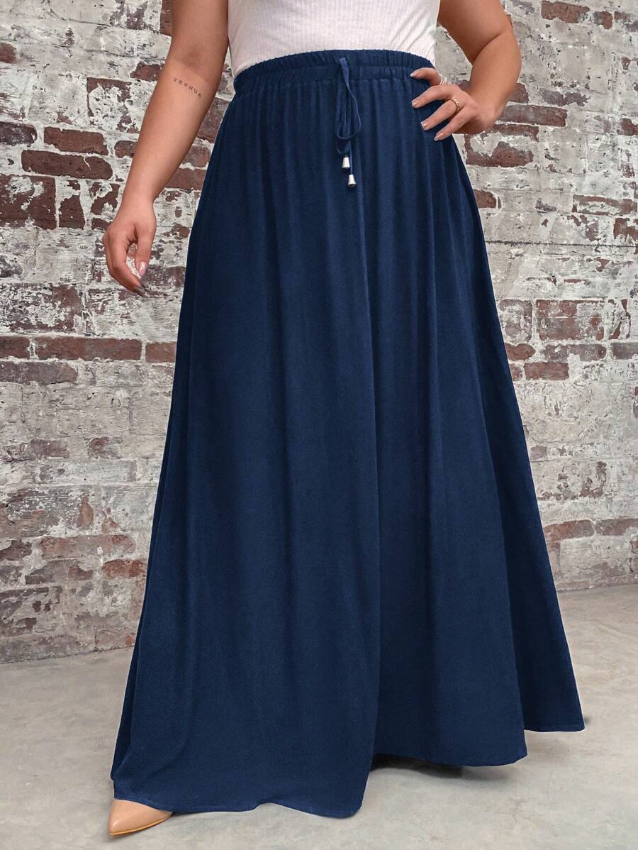 Midnight Drape Skirt
