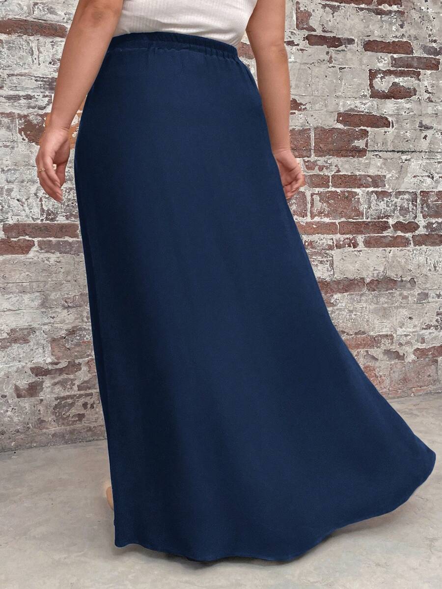 Midnight Drape Skirt