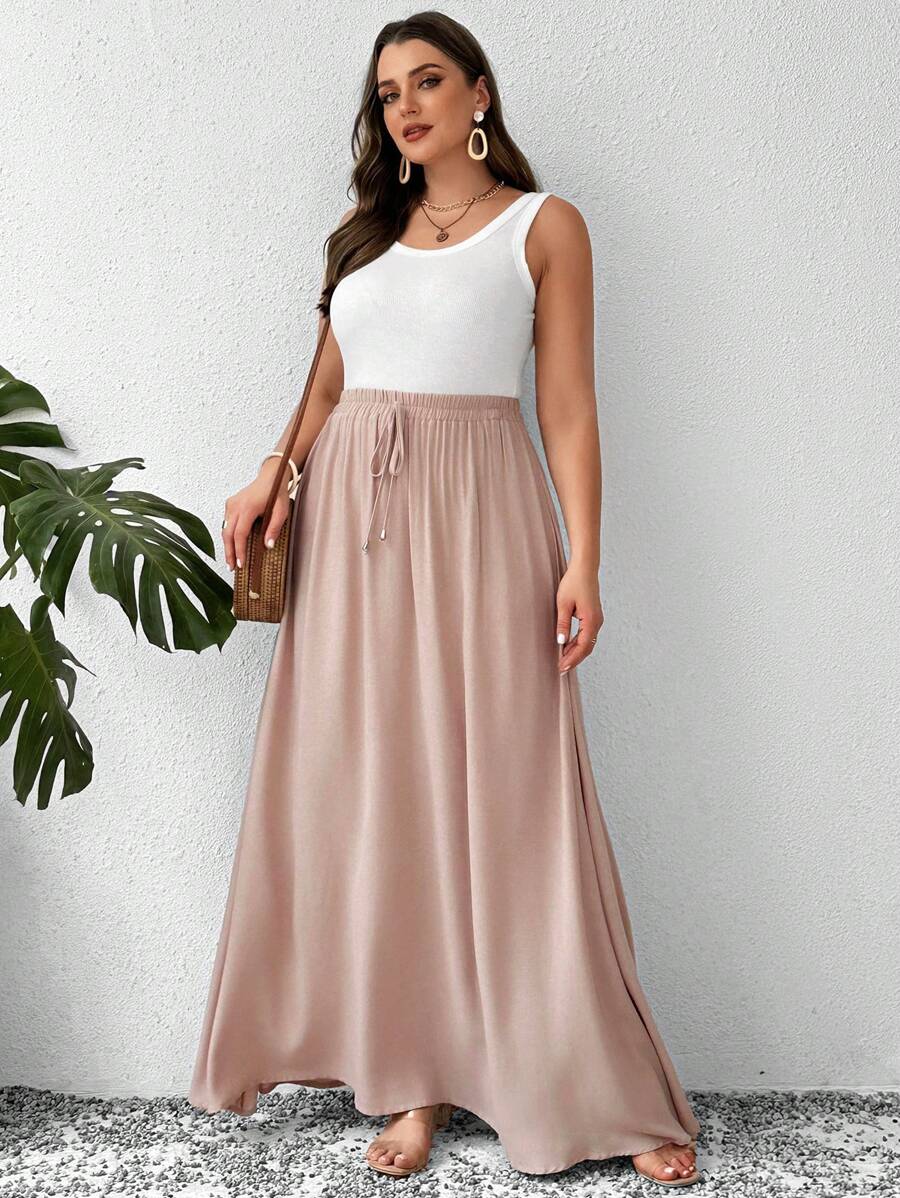 Midnight Drape Skirt