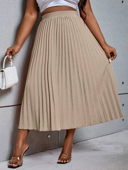 Silver Drape Skirt
