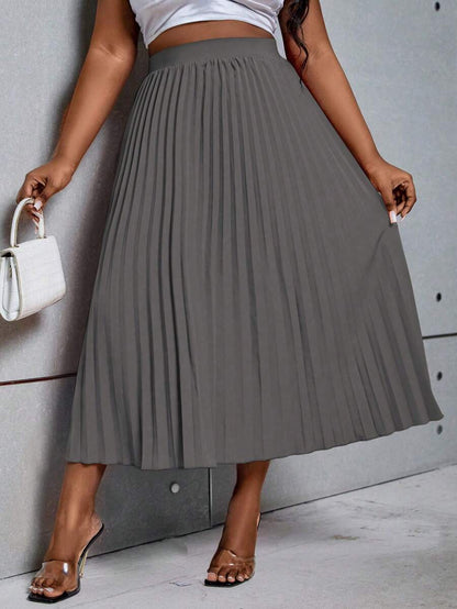 Silver Drape Skirt