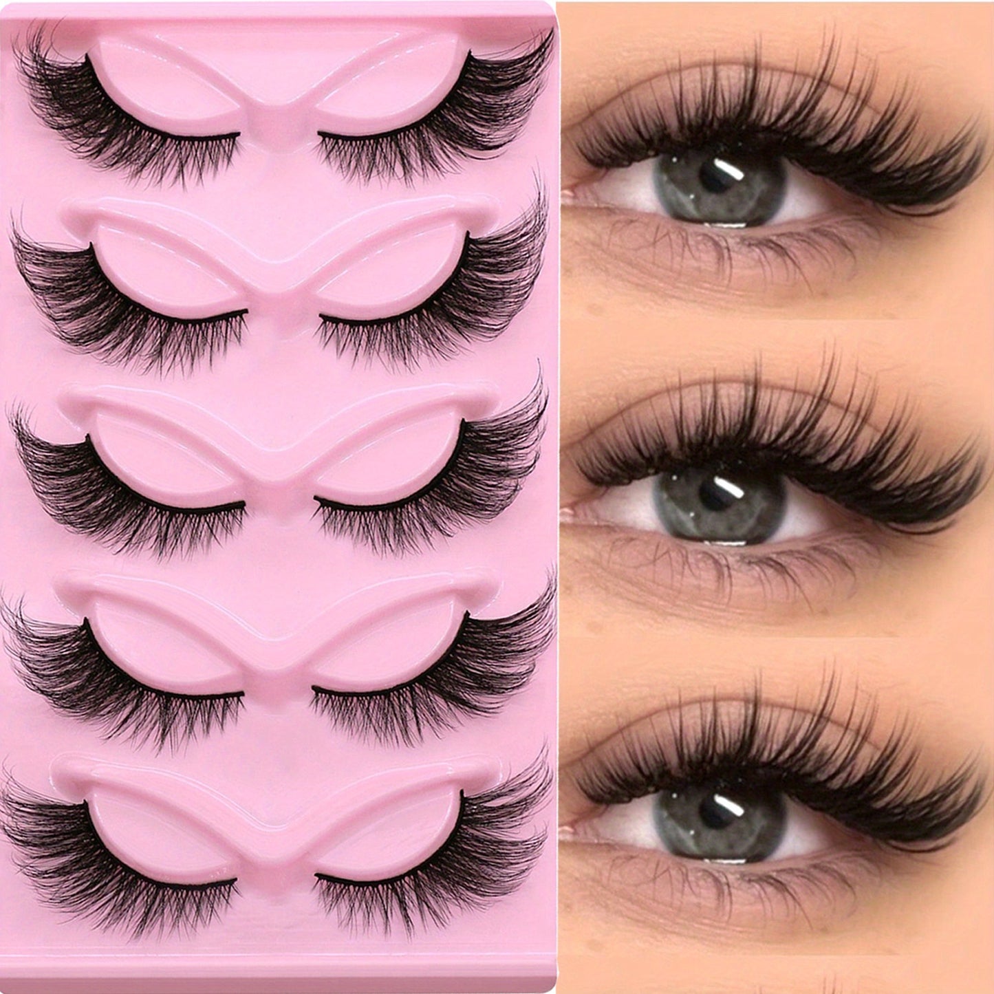 Cat Eye Lashes 13mm-15mm