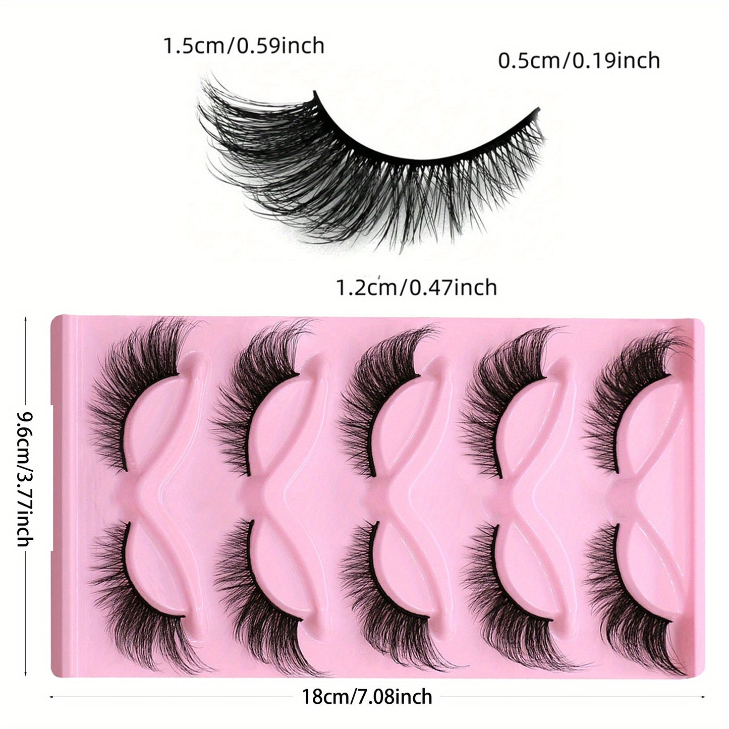 Cat Eye Lashes 13mm-15mm