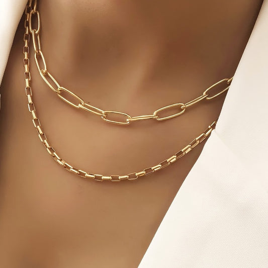 Double Chain Necklace
