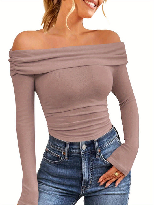 The Santa Monica Apparel™ | Strapless Off-Shoulder Top