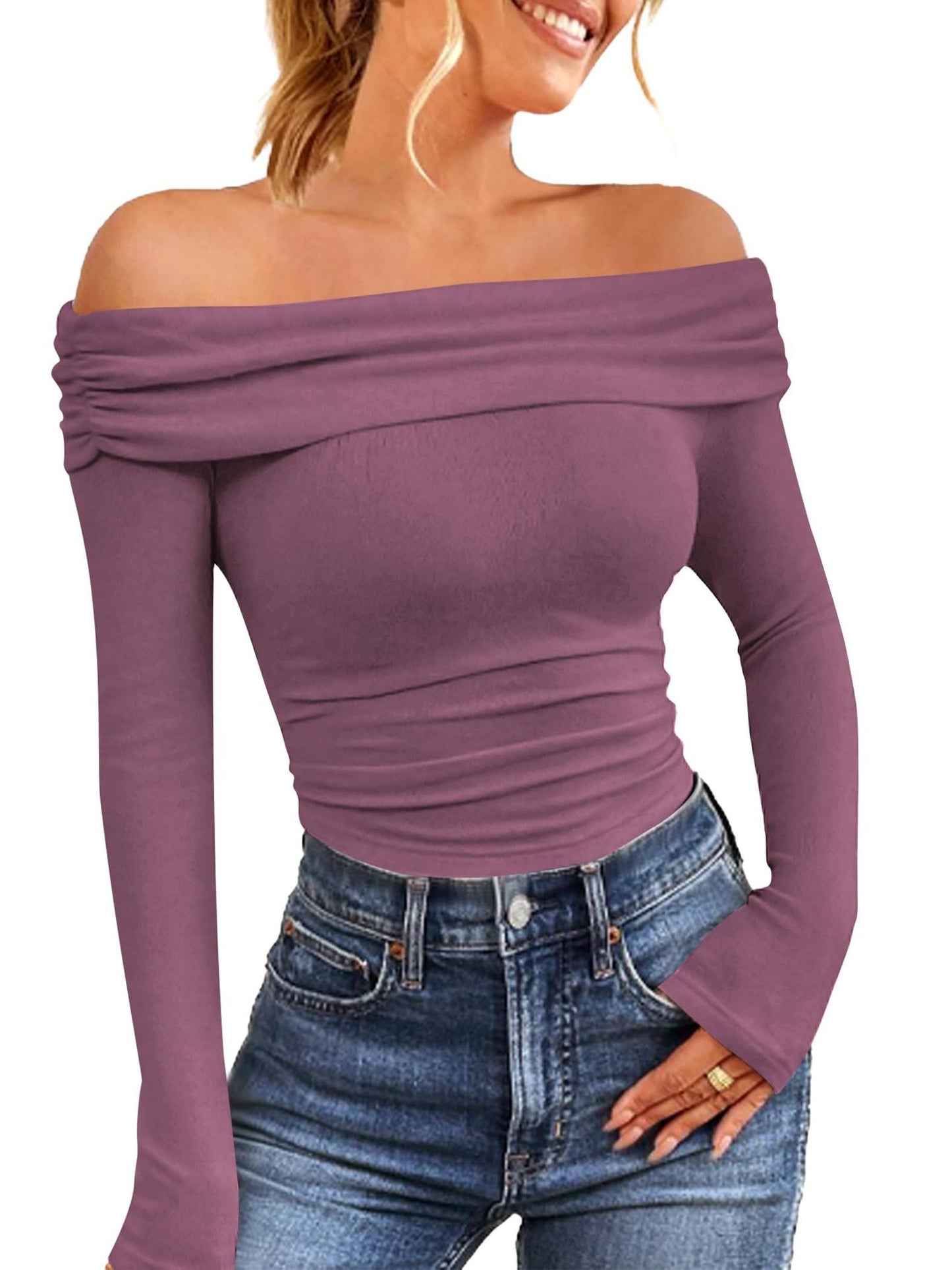 The Santa Monica Apparel™ | Strapless Off-Shoulder Top