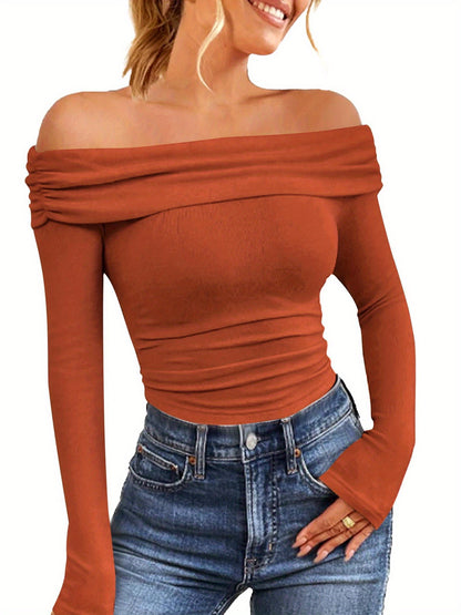 The Santa Monica Apparel™ | Strapless Off-Shoulder Top