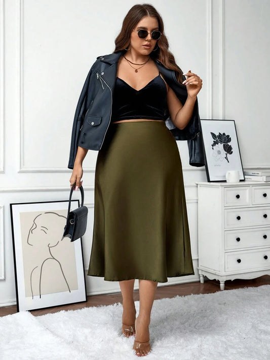 Olive Muse Skirt