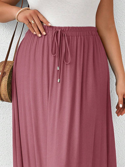 Midnight Drape Skirt