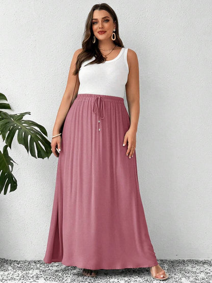 Midnight Drape Skirt