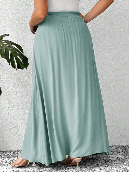 Midnight Drape Skirt