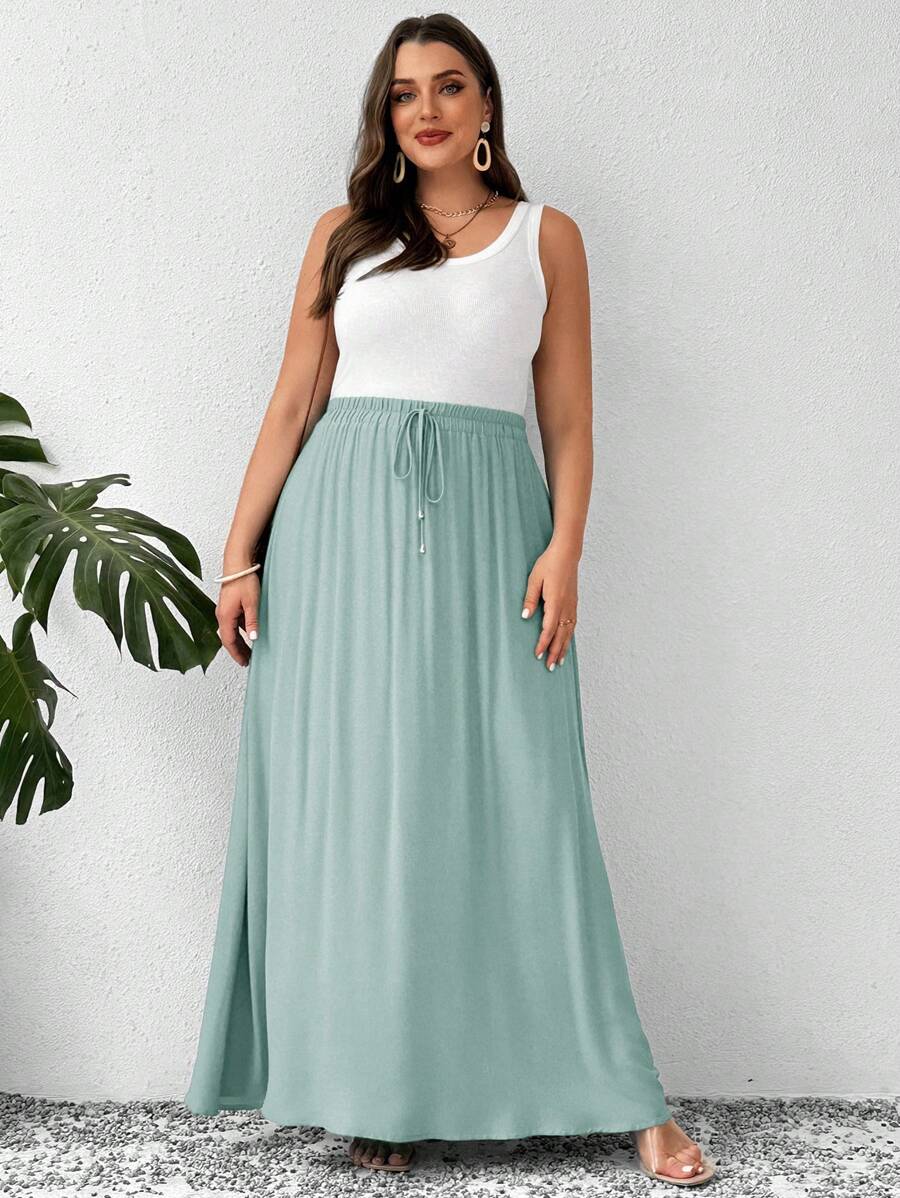 Midnight Drape Skirt