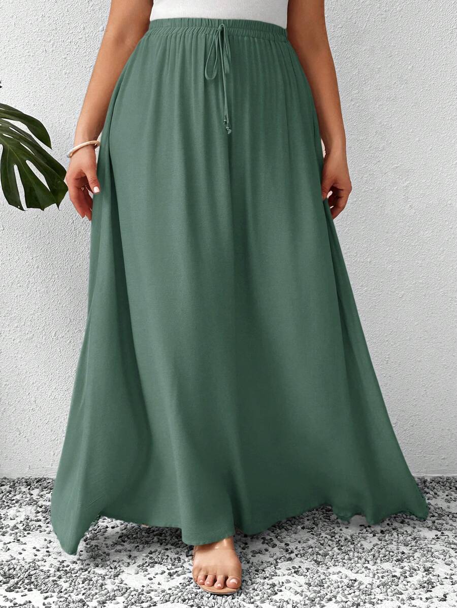 Midnight Drape Skirt