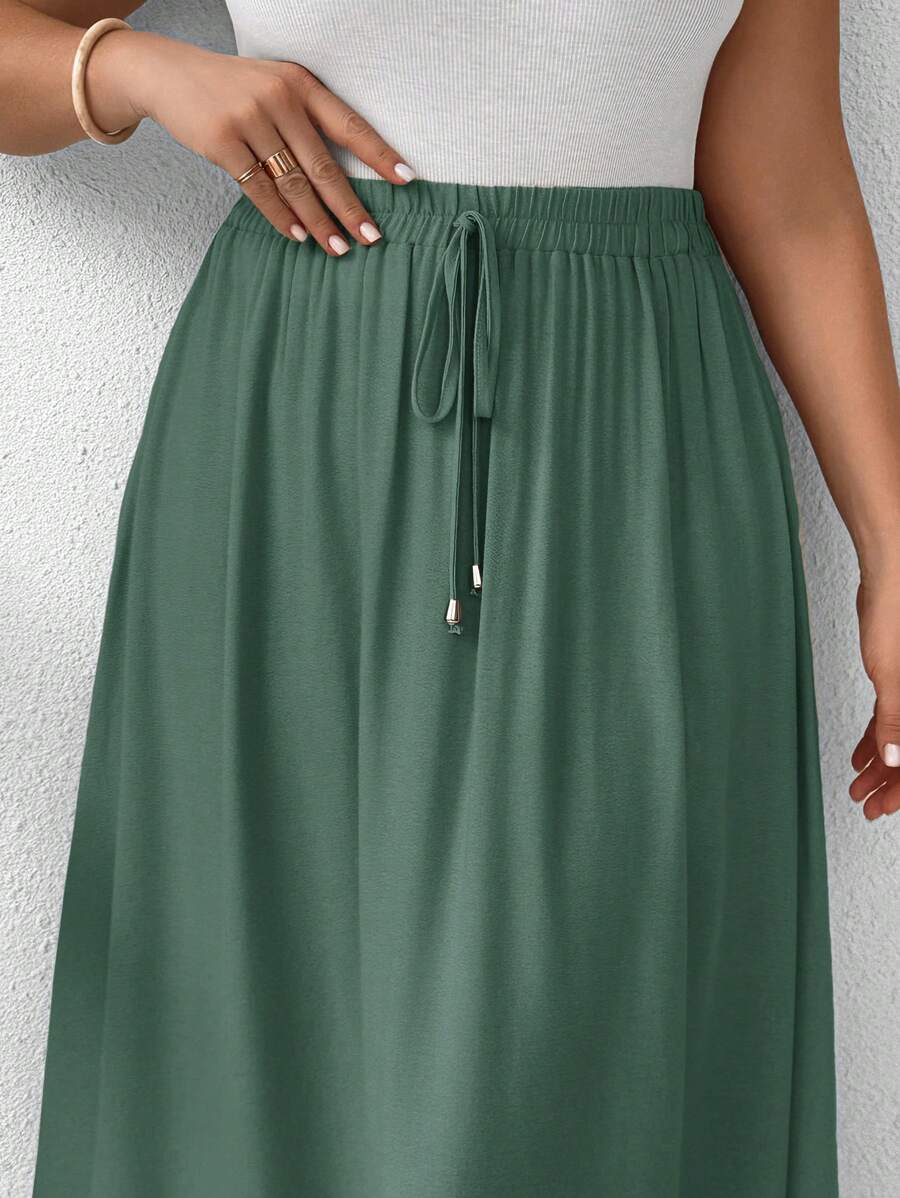 Midnight Drape Skirt