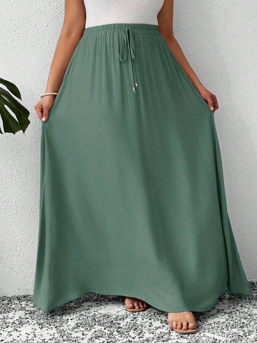 Midnight Drape Skirt