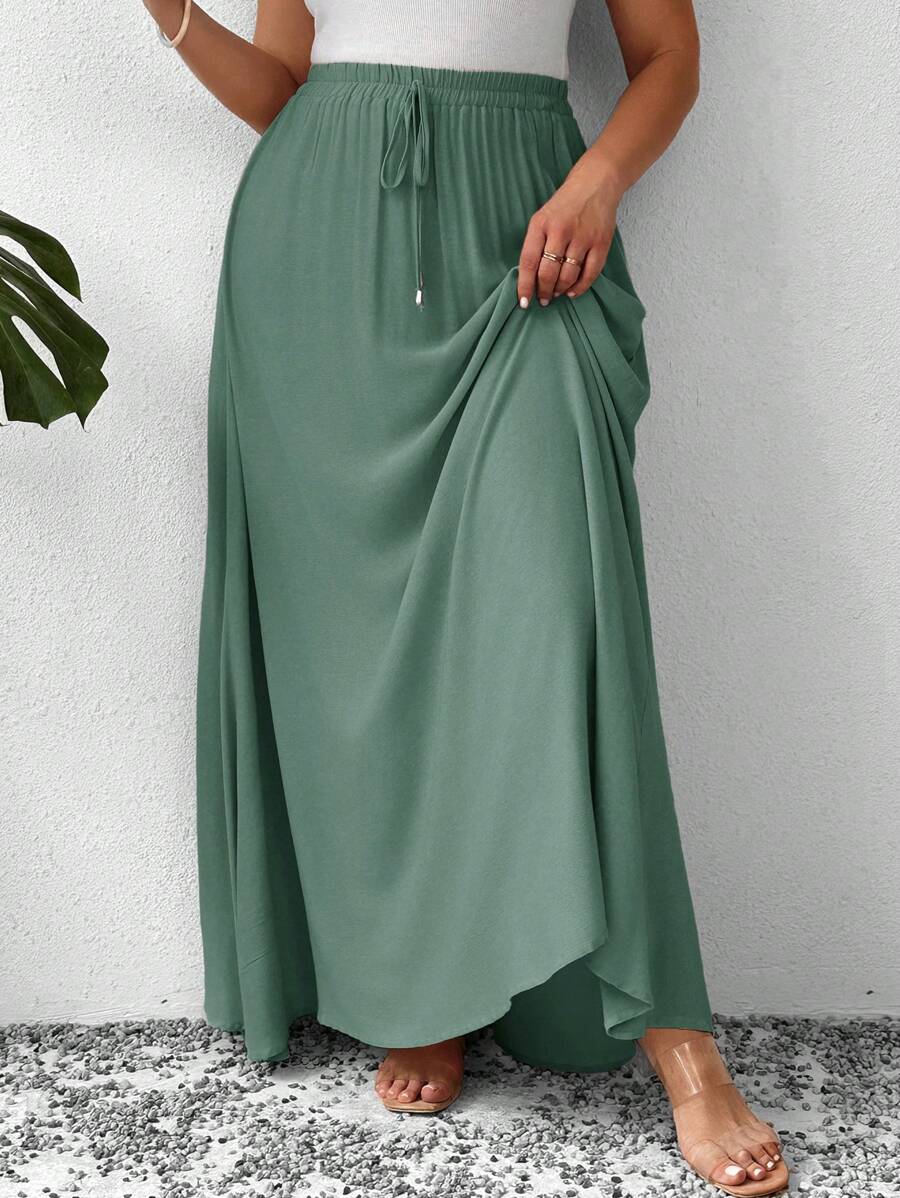 Midnight Drape Skirt