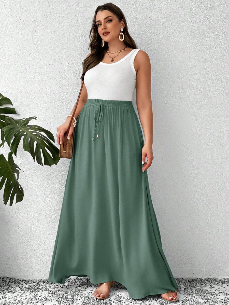 Midnight Drape Skirt