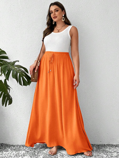 Midnight Drape Skirt