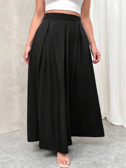 Noir Pleat Skirt