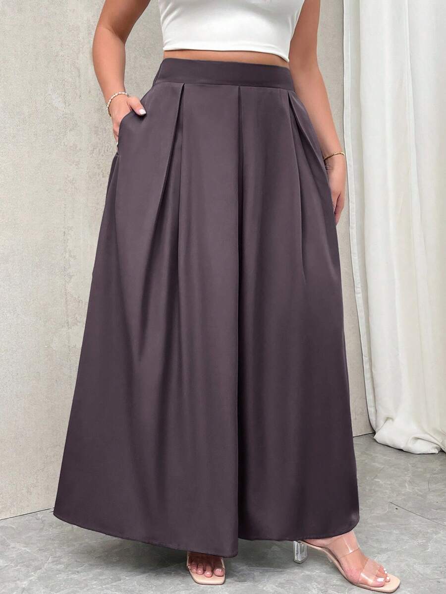 Noir Pleat Skirt