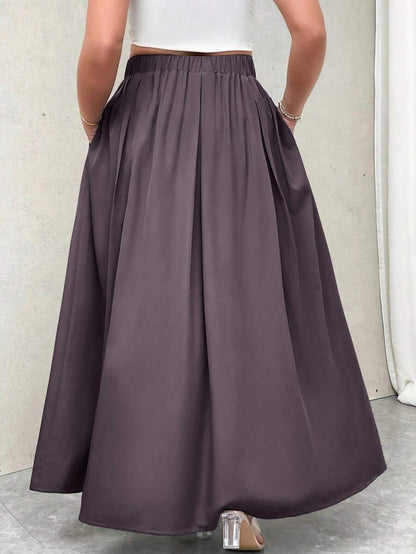 Noir Pleat Skirt