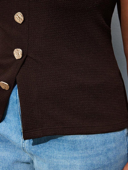 Crimson Muse Strapless Top