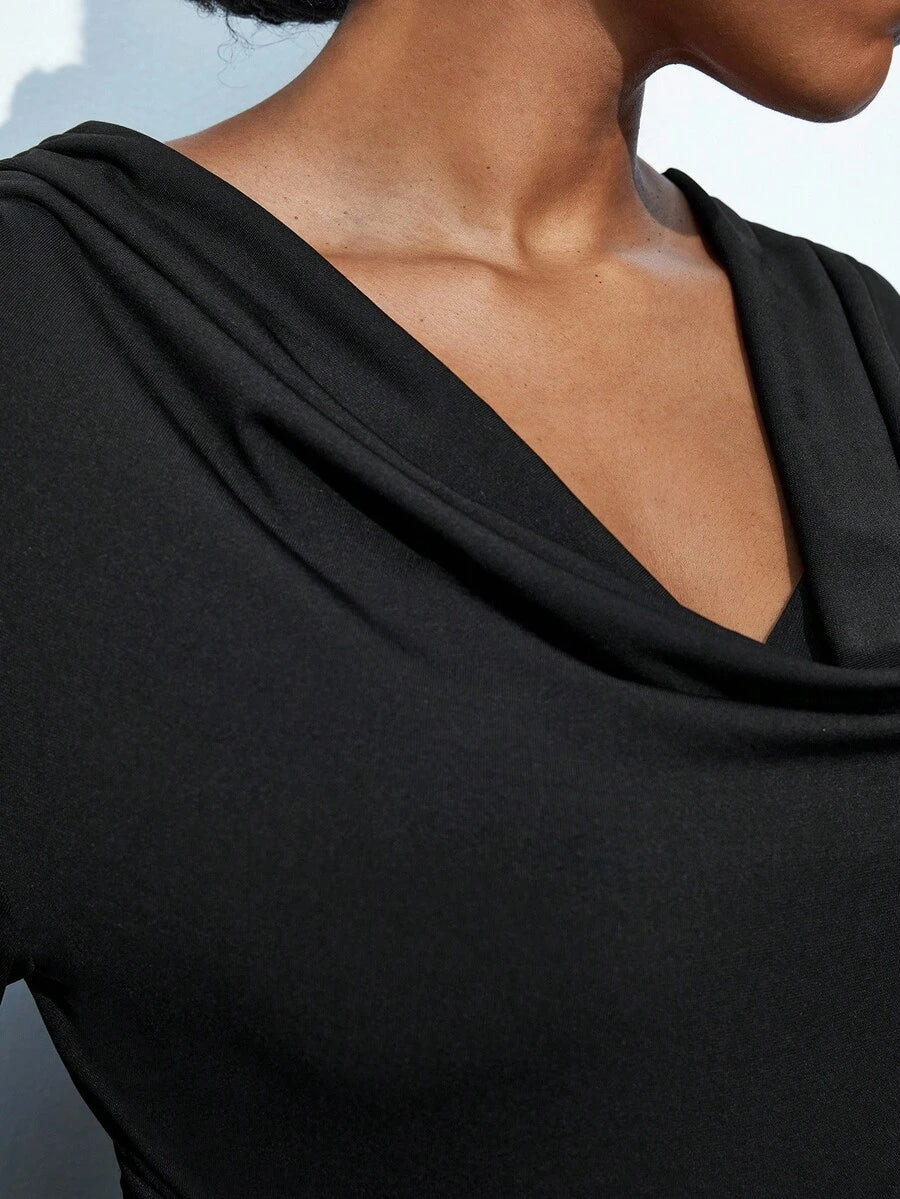 Coastal Ease Cowl Tee