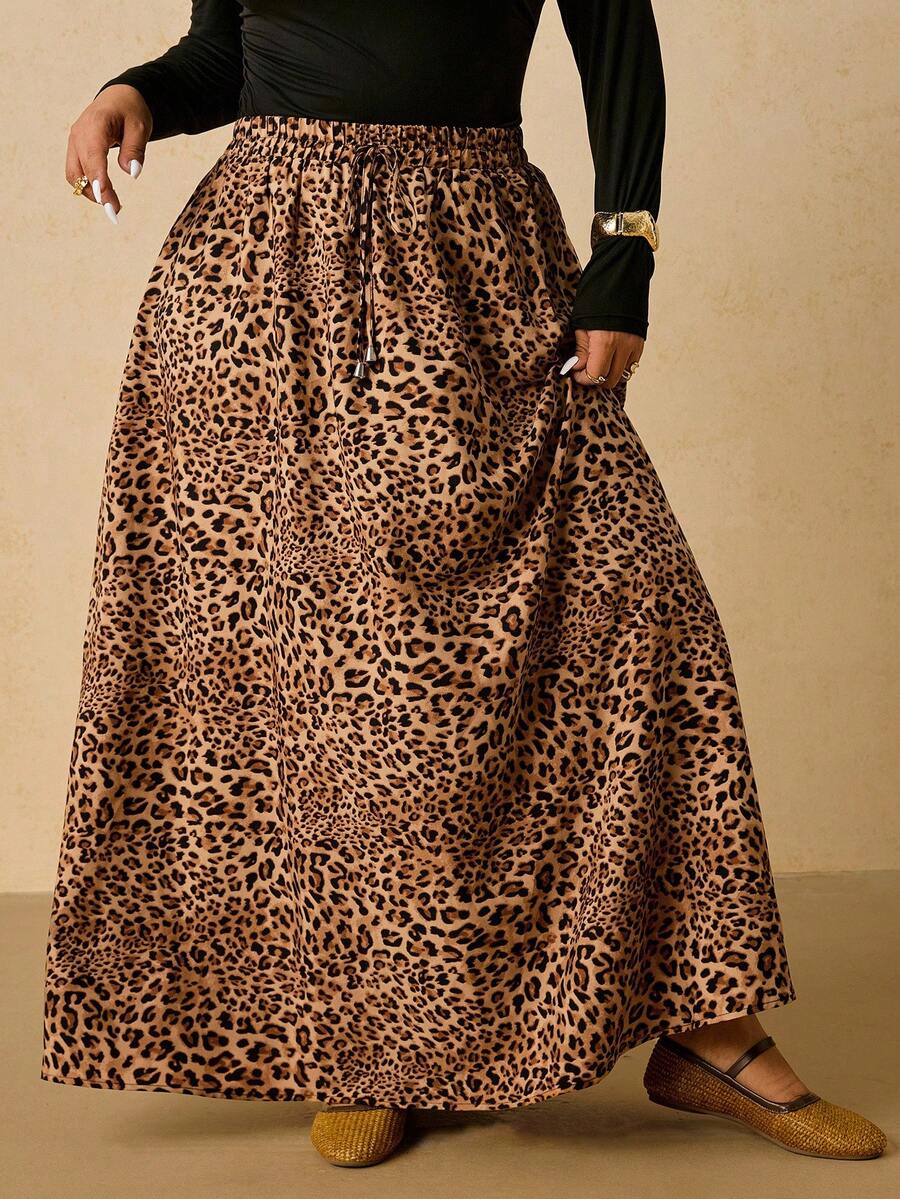 Midnight Drape Skirt