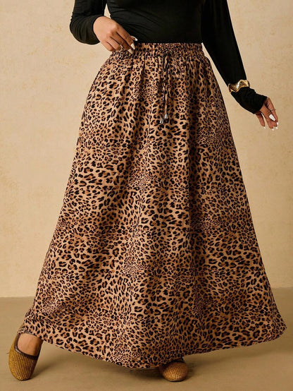 Midnight Drape Skirt