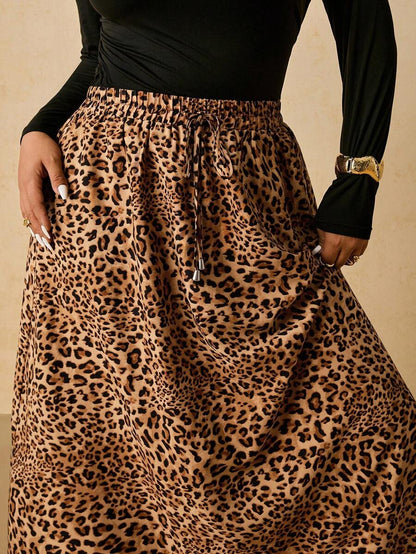 Midnight Drape Skirt