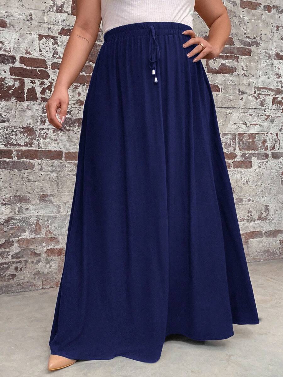 Midnight Drape Skirt