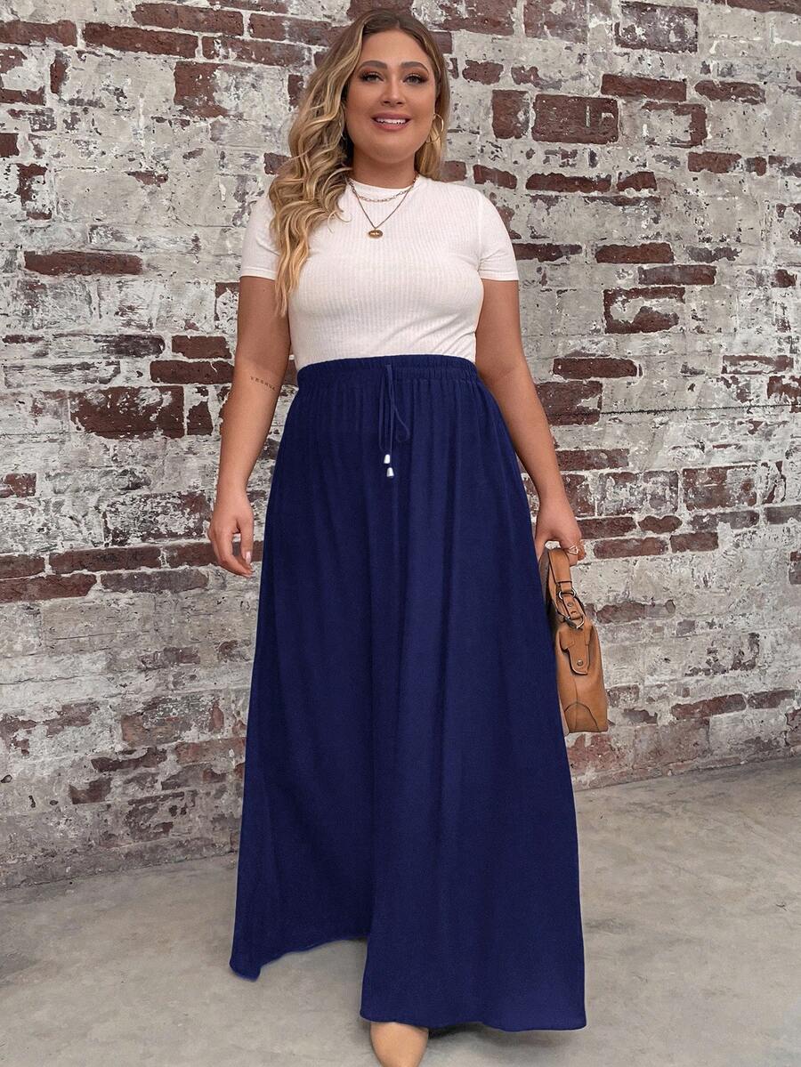 Midnight Drape Skirt