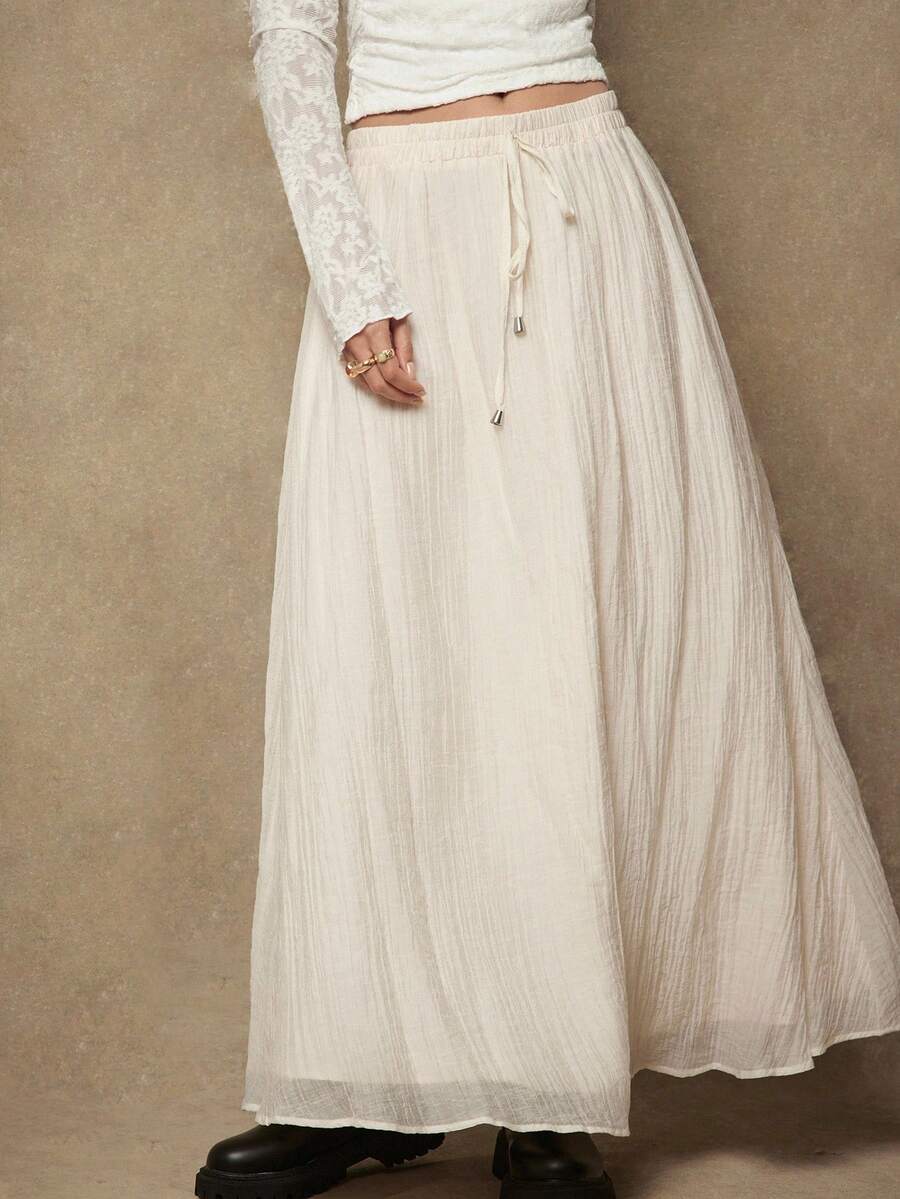 Midnight Drape Skirt